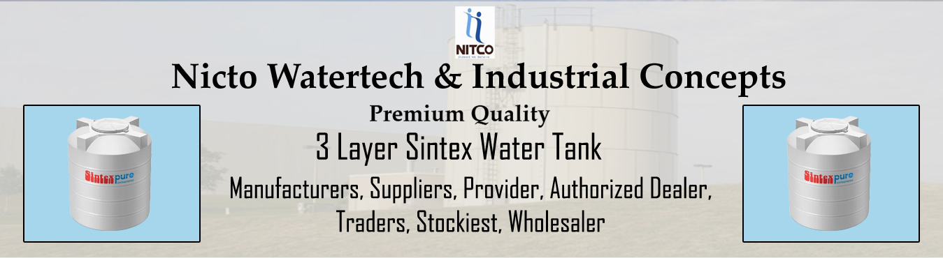 3 Layer Sintex Water Tank