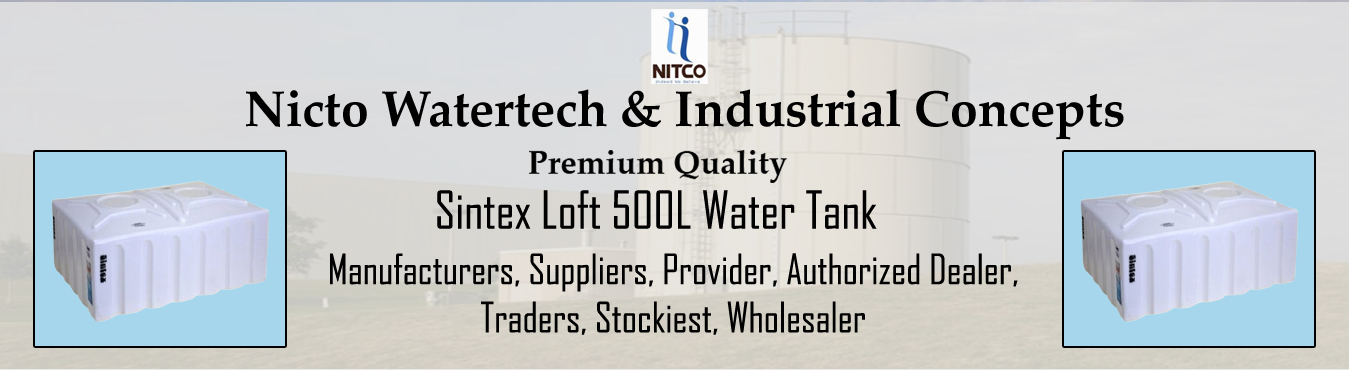 Sintex Loft 500L Water Tank